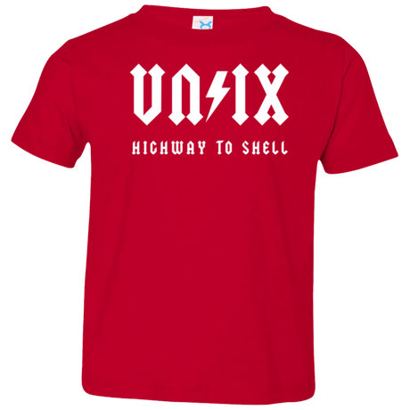 T-Shirts Red / 2T Highway to shell Toddler Premium T-Shirt