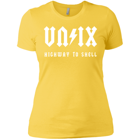 T-Shirts Vibrant Yellow / X-Small Highway to shell Women's Premium T-Shirt