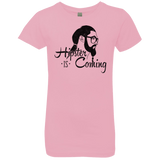 T-Shirts Light Pink / YXS Hipster is Coming Girls Premium T-Shirt