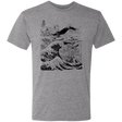 T-Shirts Premium Heather / S Hokusai Paisaje Ink Men's Triblend T-Shirt