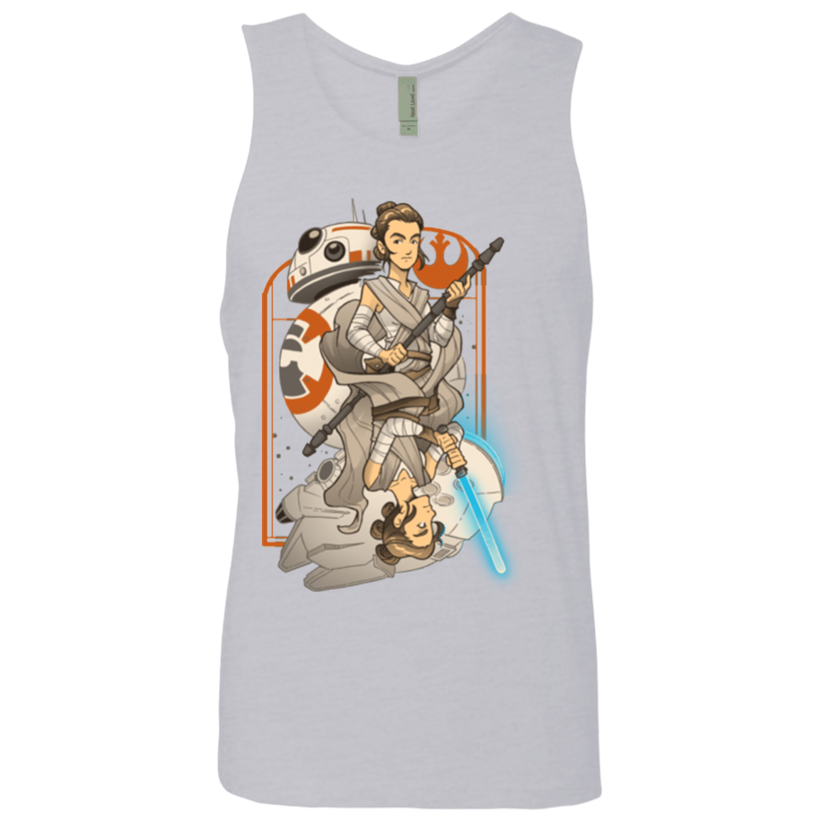 T-Shirts Heather Grey / Small Hope Men's Premium Tank Top
