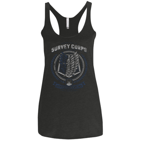 T-Shirts Vintage Black / X-Small Hope of Mankind Women's Triblend Racerback Tank