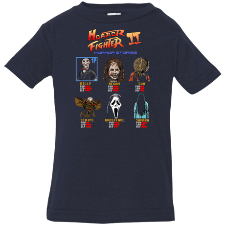 T-Shirts Navy / 6 Months Horror Fighter 2 Infant Premium T-Shirt