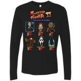 T-Shirts Black / Small Horror Fighter 2 Men's Premium Long Sleeve