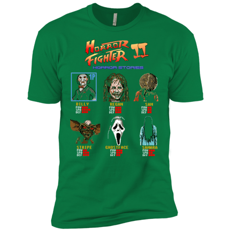 T-Shirts Kelly Green / X-Small Horror Fighter 2 Men's Premium T-Shirt