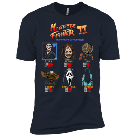 T-Shirts Midnight Navy / X-Small Horror Fighter 2 Men's Premium T-Shirt