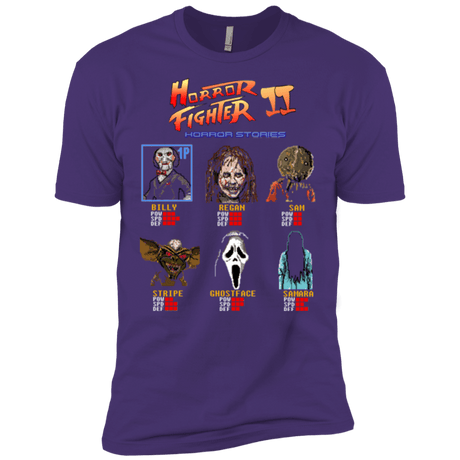 T-Shirts Purple / X-Small Horror Fighter 2 Men's Premium T-Shirt