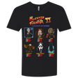 T-Shirts Black / X-Small Horror Fighter 2 Men's Premium V-Neck