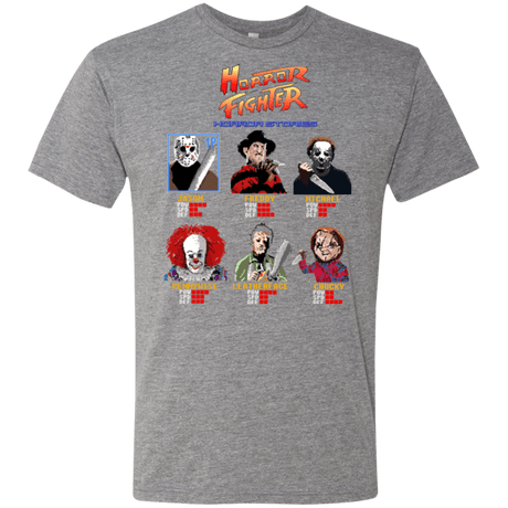 T-Shirts Premium Heather / Small Horror Fighter Men's Triblend T-Shirt