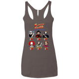 T-Shirts Macchiato / X-Small Horror Fighter Women's Triblend Racerback Tank