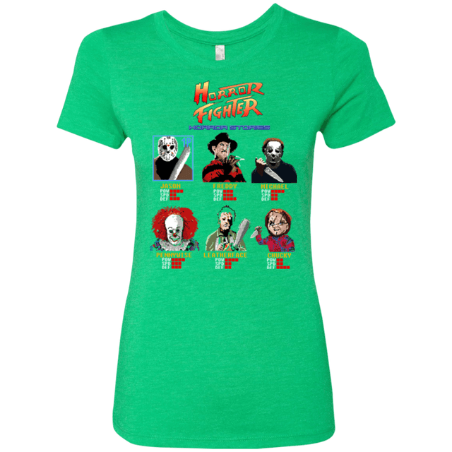 T-Shirts Envy / Small Horror Fighter Women's Triblend T-Shirt
