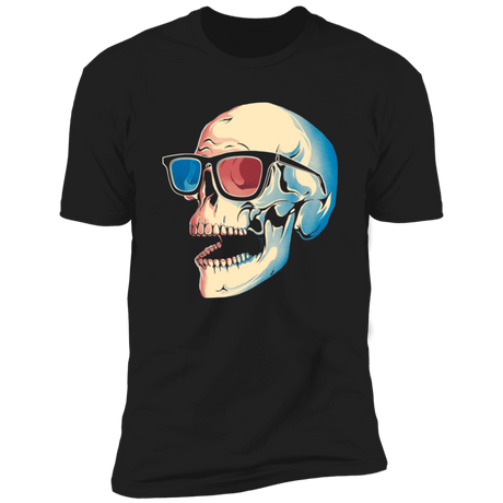 T-Shirts Black / X-Small Horror Movie 3D Men's Premium T-Shirt