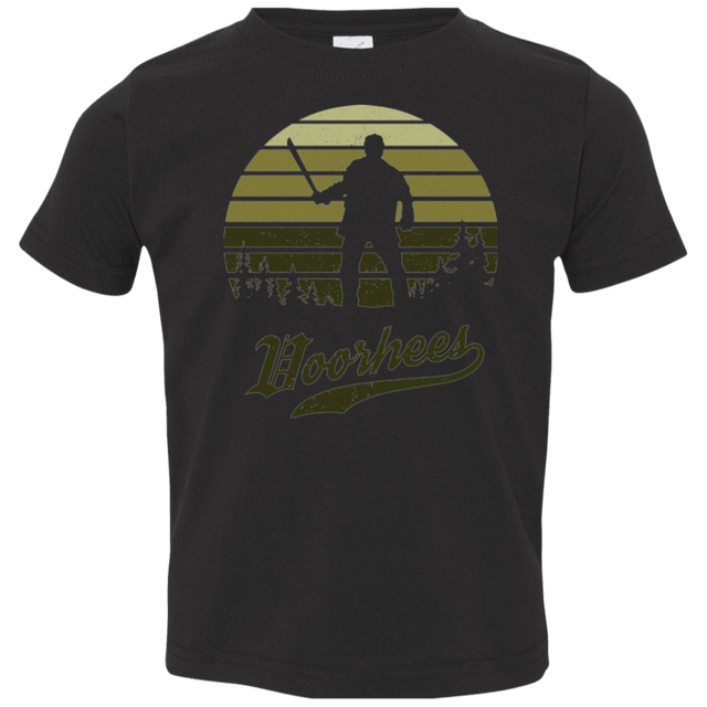 T-Shirts Black / 2T Horror Sun Set Voorhees Toddler Premium T-Shirt