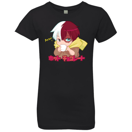 T-Shirts Black / YXS Hotto Chokoretto Girls Premium T-Shirt