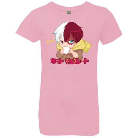 T-Shirts Light Pink / YXS Hotto Chokoretto Girls Premium T-Shirt