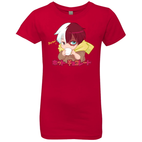 T-Shirts Red / YXS Hotto Chokoretto Girls Premium T-Shirt