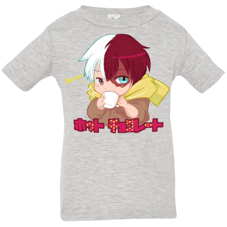 T-Shirts Heather Grey / 6 Months Hotto Chokoretto Infant Premium T-Shirt