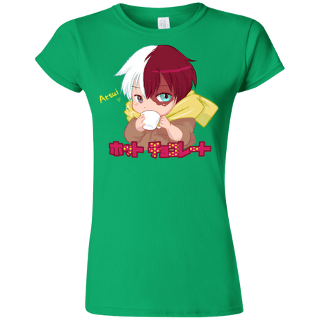 T-Shirts Irish Green / S Hotto Chokoretto Junior Slimmer-Fit T-Shirt