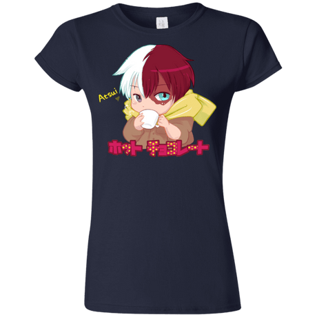 T-Shirts Navy / S Hotto Chokoretto Junior Slimmer-Fit T-Shirt