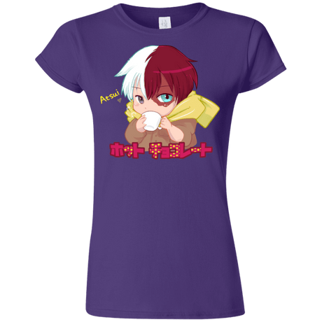 T-Shirts Purple / S Hotto Chokoretto Junior Slimmer-Fit T-Shirt