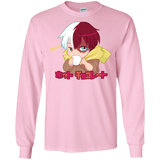 T-Shirts Light Pink / S Hotto Chokoretto Men's Long Sleeve T-Shirt