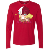 T-Shirts Red / S Hotto Chokoretto Men's Premium Long Sleeve