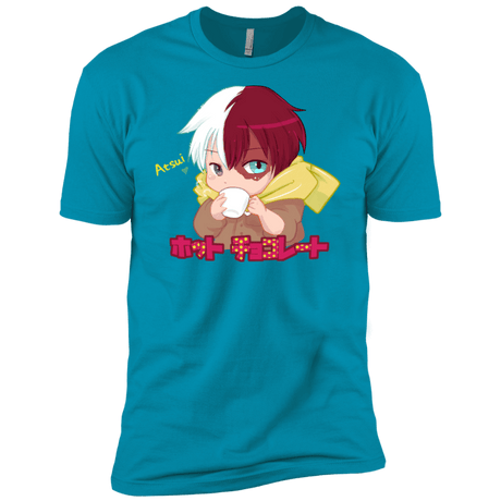 T-Shirts Turquoise / X-Small Hotto Chokoretto Men's Premium T-Shirt