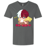 T-Shirts Heavy Metal / X-Small Hotto Chokoretto Men's Premium V-Neck