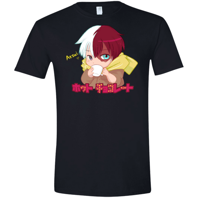 T-Shirts Black / X-Small Hotto Chokoretto Men's Semi-Fitted Softstyle