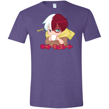 T-Shirts Heather Purple / S Hotto Chokoretto Men's Semi-Fitted Softstyle