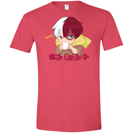 T-Shirts Heather Red / S Hotto Chokoretto Men's Semi-Fitted Softstyle