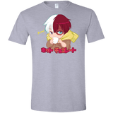 T-Shirts Sport Grey / X-Small Hotto Chokoretto Men's Semi-Fitted Softstyle