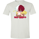 T-Shirts White / X-Small Hotto Chokoretto Men's Semi-Fitted Softstyle