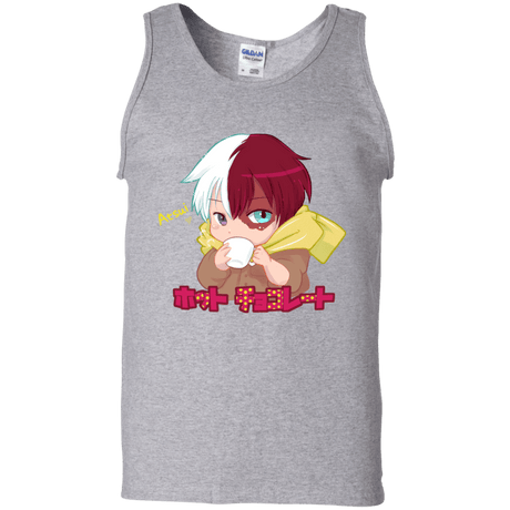 T-Shirts Sport Grey / S Hotto Chokoretto Men's Tank Top