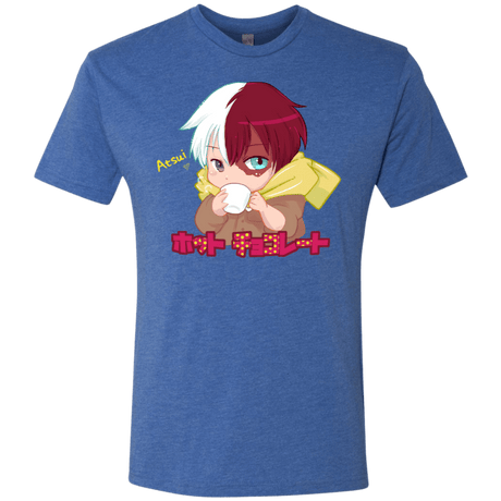 T-Shirts Vintage Royal / S Hotto Chokoretto Men's Triblend T-Shirt