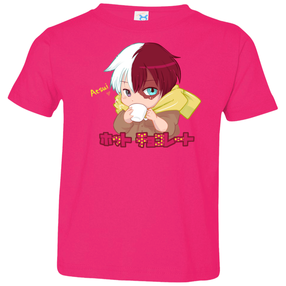 T-Shirts Hot Pink / 2T Hotto Chokoretto Toddler Premium T-Shirt