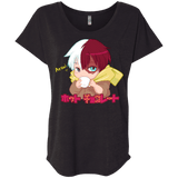 T-Shirts Vintage Black / X-Small Hotto Chokoretto Triblend Dolman Sleeve