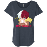 T-Shirts Vintage Navy / X-Small Hotto Chokoretto Triblend Dolman Sleeve