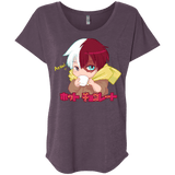 T-Shirts Vintage Purple / X-Small Hotto Chokoretto Triblend Dolman Sleeve