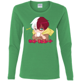 T-Shirts Irish Green / S Hotto Chokoretto Women's Long Sleeve T-Shirt