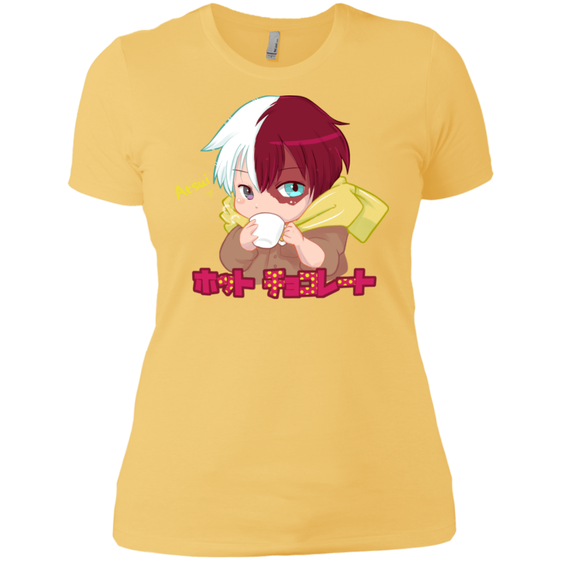 T-Shirts Banana Cream/ / X-Small Hotto Chokoretto Women's Premium T-Shirt