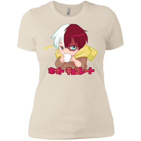 T-Shirts Ivory/ / X-Small Hotto Chokoretto Women's Premium T-Shirt