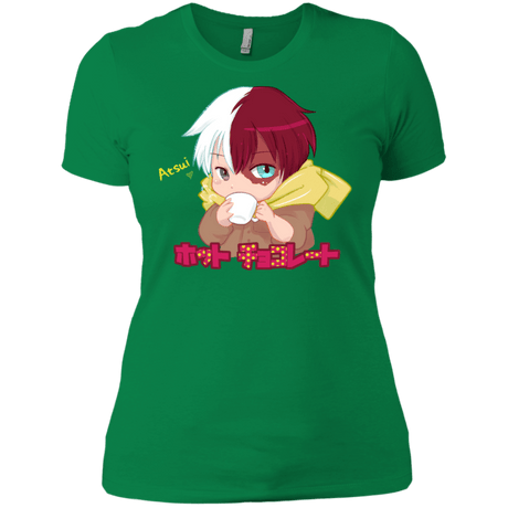 T-Shirts Kelly Green / X-Small Hotto Chokoretto Women's Premium T-Shirt