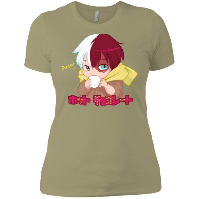 T-Shirts Light Olive / X-Small Hotto Chokoretto Women's Premium T-Shirt