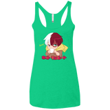 T-Shirts Envy / X-Small Hotto Chokoretto Women's Triblend Racerback Tank