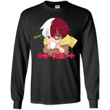 T-Shirts Black / YS Hotto Chokoretto Youth Long Sleeve T-Shirt