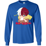 T-Shirts Royal / YS Hotto Chokoretto Youth Long Sleeve T-Shirt