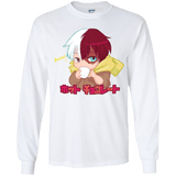 T-Shirts White / YS Hotto Chokoretto Youth Long Sleeve T-Shirt