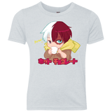 T-Shirts Heather White / YXS Hotto Chokoretto Youth Triblend T-Shirt