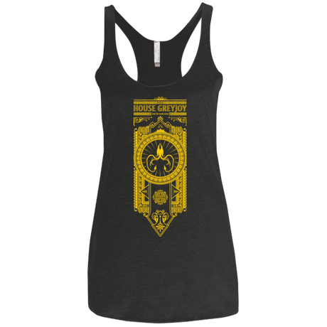 T-Shirts Vintage Black / X-Small House Greyjoy Women's Triblend Racerback Tank
